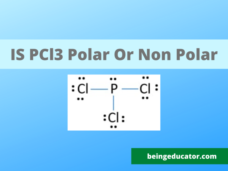 Is PCl3 Polar Or Non Polar