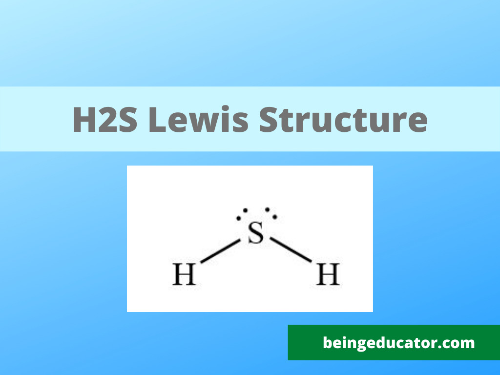 h2s lewis structure