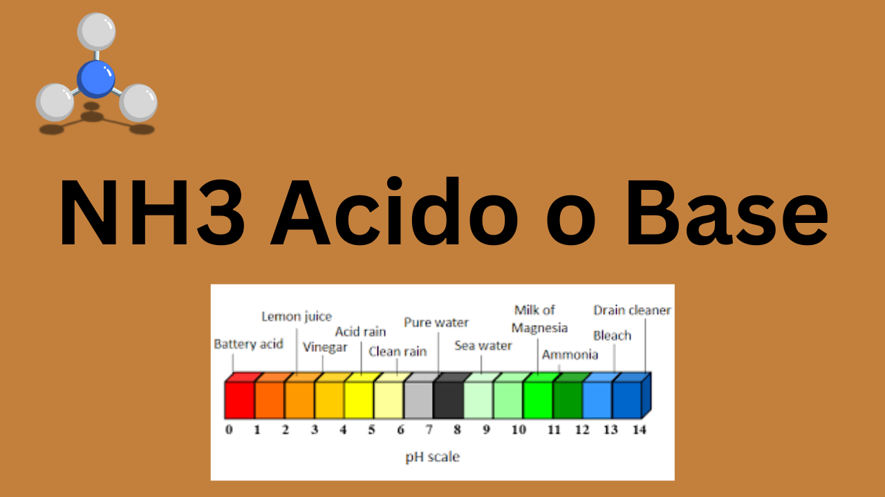 NH3 Acido o Base